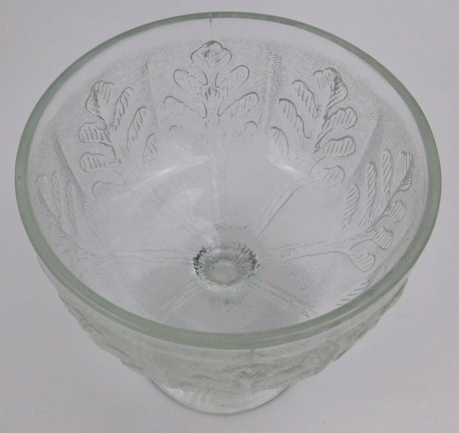FTD Clear Glass Compote Vase Candy Dish Oak and 50 similar items