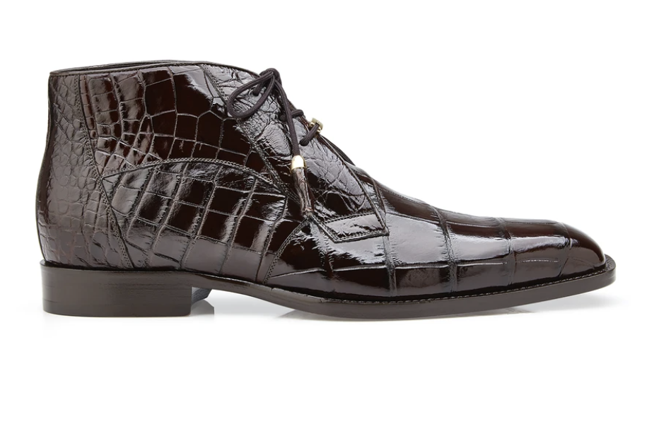 crocodile ankle boots men