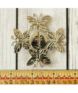Neiman Marcus butterfly dress clip jewelry silver tone - $19.79
