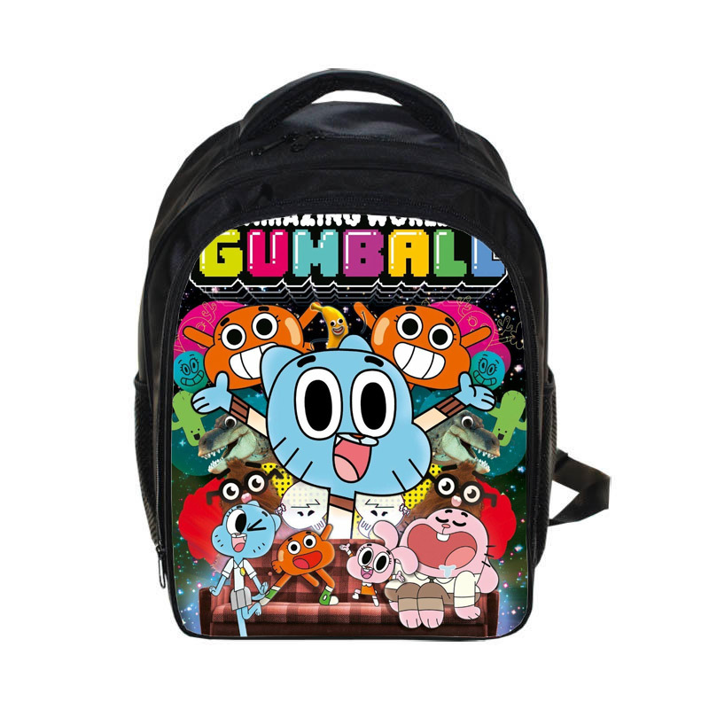 The Amazing World of Gumball Kids School Book Bag Backpack - Backpacks ...