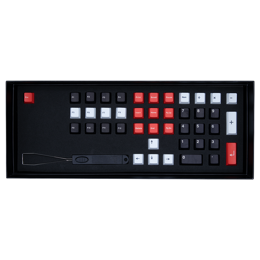 Matrix x Clix Mechanical Gaming Keyboard 60 RGB Black & Red Multiple