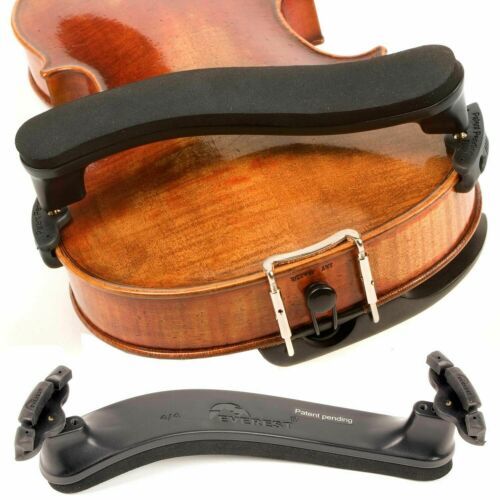New EVEREST EZ-4A SHOULDER REST 3/4 Or 4/4 Violin Or 13 - 14 Viola Easy Model