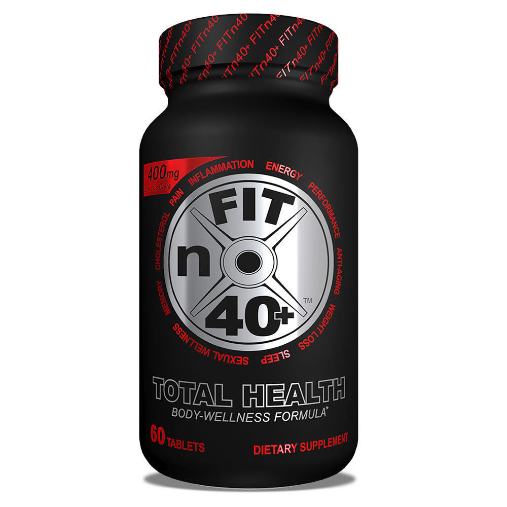 FITn40+ Plus - TOTAL HEALTH - Body Wellness Formula 60 Tablet Per Bottle 5 Sizes