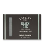Olivina Men Exfoliating Black Oak Bar Soap 6oz - $18.00