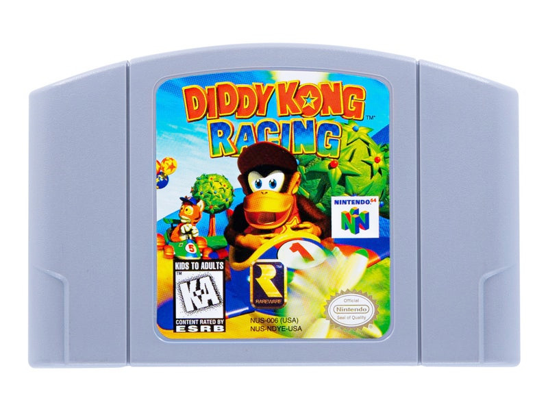 Diddy Kong Racing Game Cartridge For Nintendo 64 N64 USA Version