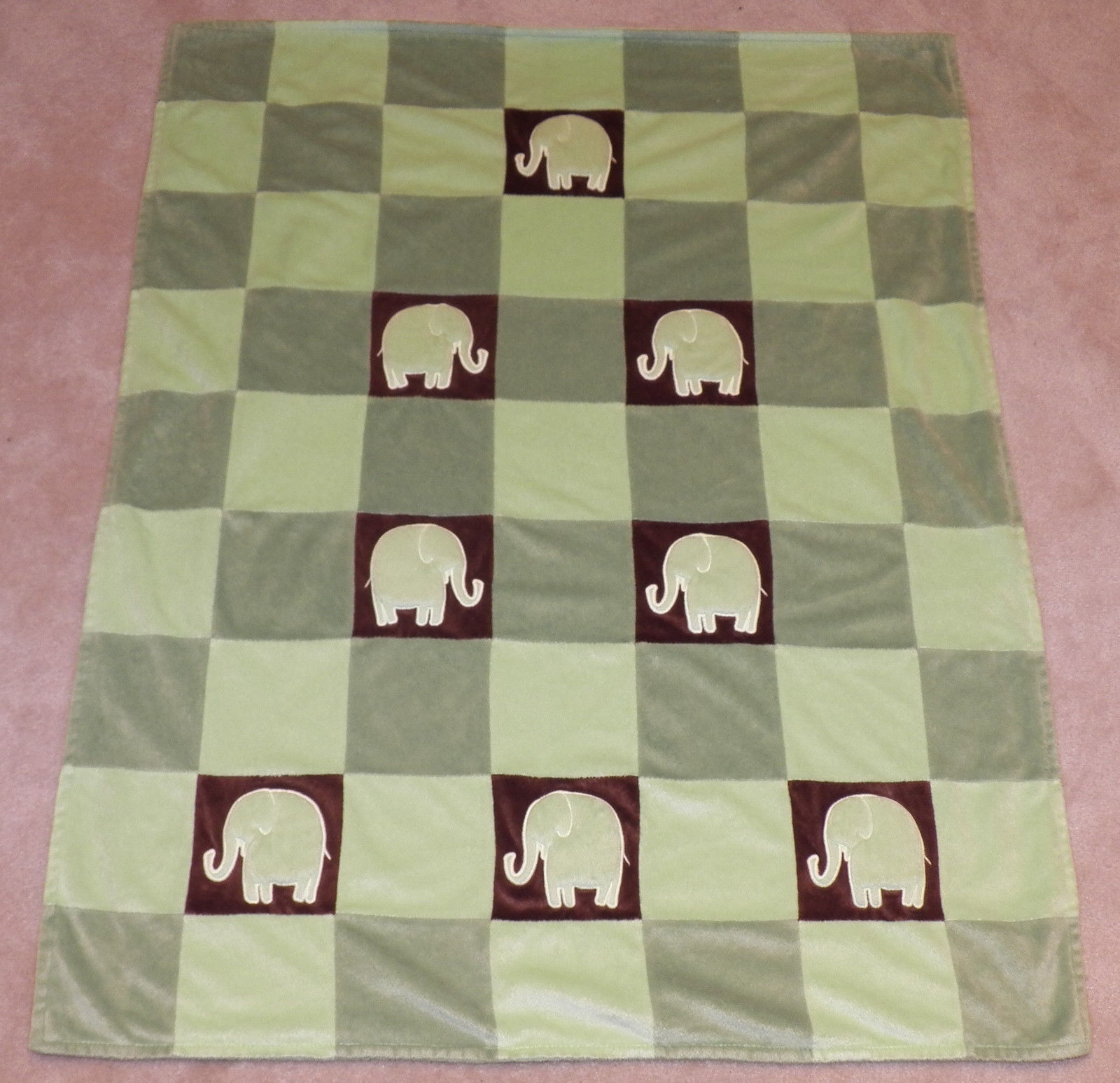 Amy Coe Limited Edition Green Brown Elephant And 50 Similar Items