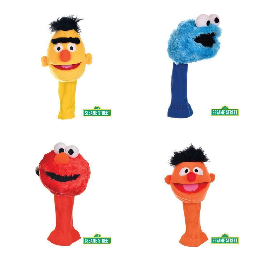 SESAME STREET GOLF DRIVER HEADCOVER. ERNIE, BERT, ELMO OR COOKIE