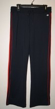Gap Fit GapFit Womens Striped Track Pants Size S Navy Blue Stretch Jogge... - $16.15