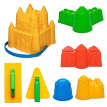 7 Pcs Beach Sand Toys Set,Includes Beach Toys Castle S Sand S, Beach B - £28.25 GBP