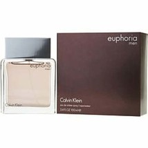 Euphoria Men By Calvin Klein Edt Spray 3.4 Oz For Men  - $51.26
