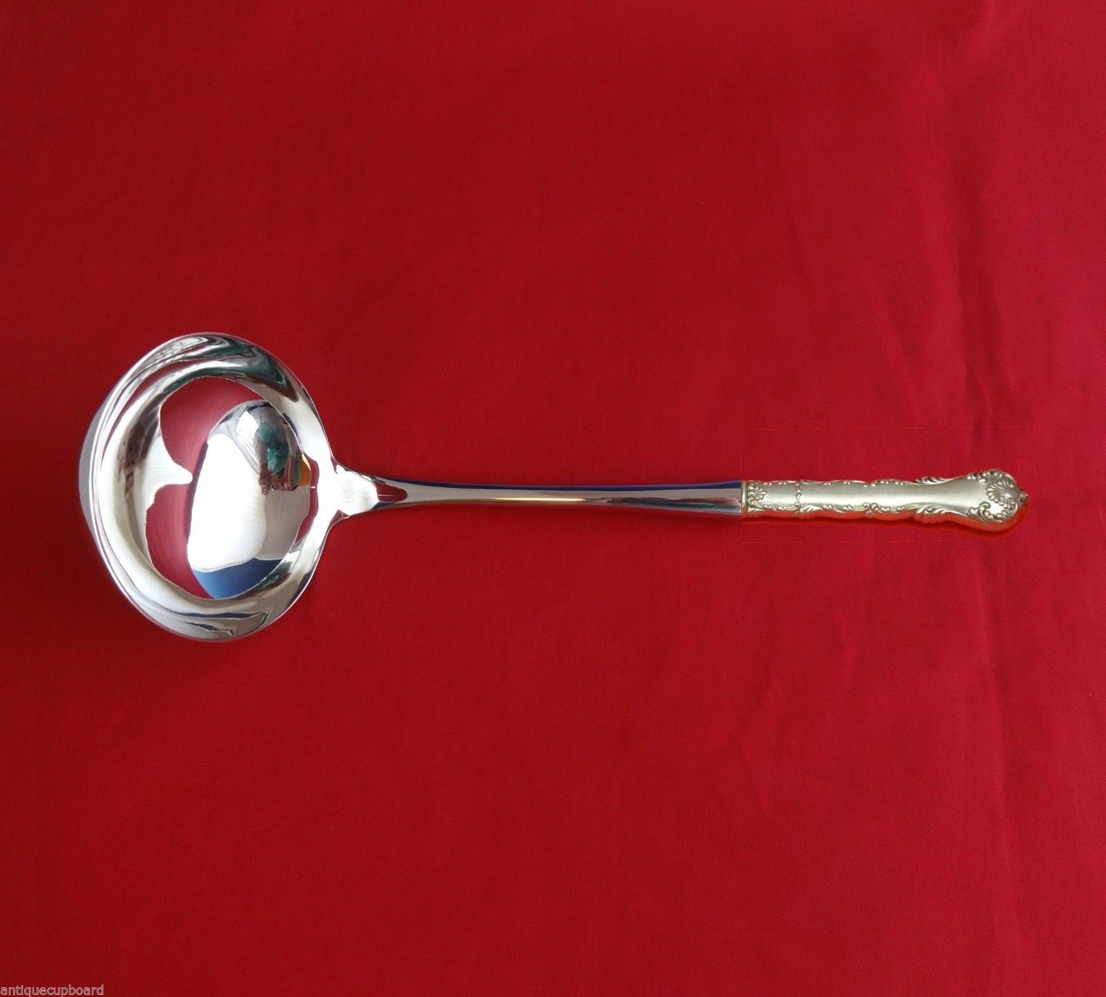 William and Mary by Lunt Sterling Silver Bouillon Soup Spoon 5 3//8/"