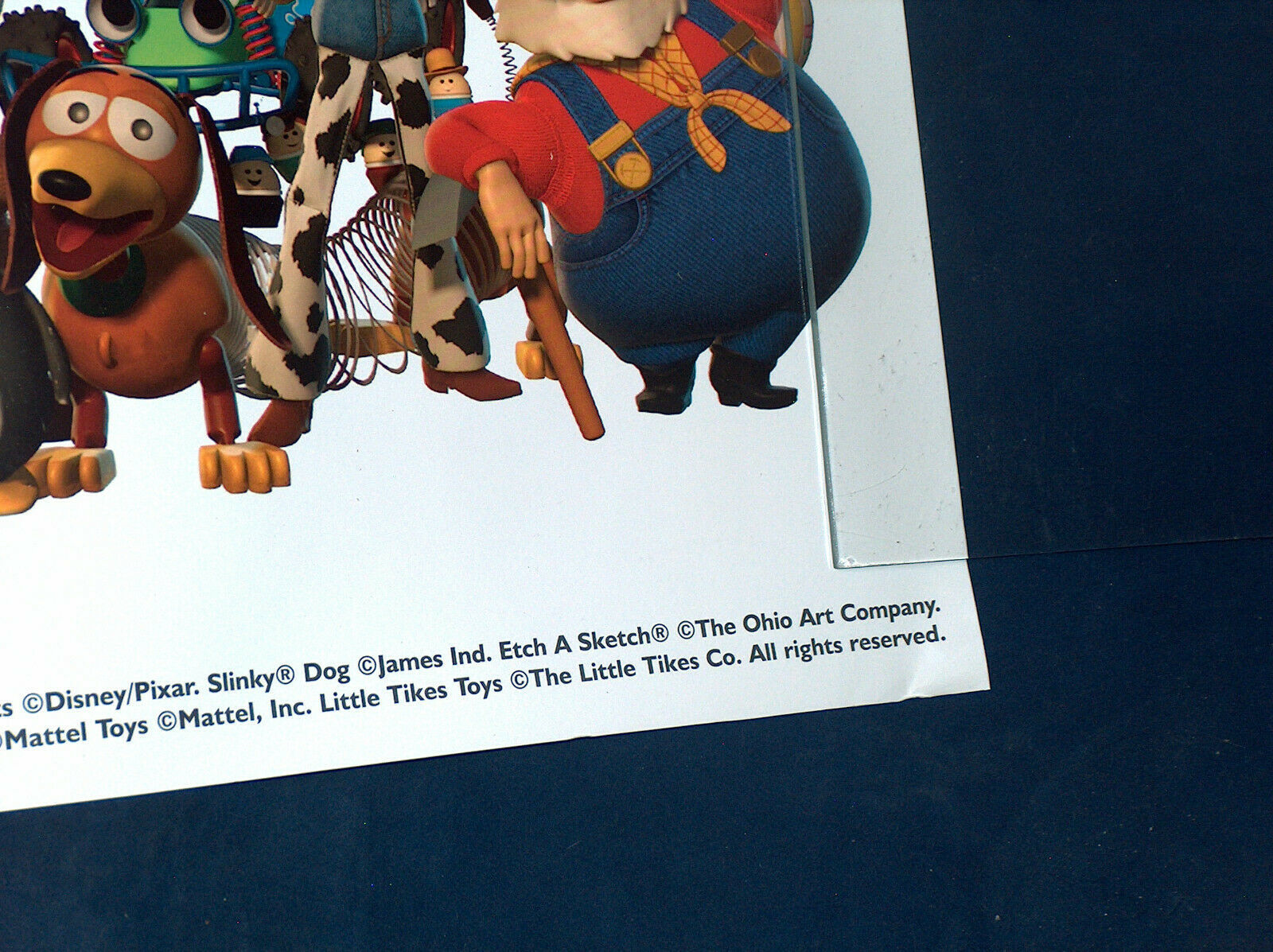 Walt Disney Toy Story 2 Tim Allen Tom Hanks Thanksgiving Poster Print BUZZ Woody Art Posters