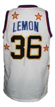 Meadowlark Lemon #36 Harlem Globetrotters Basketball Jersey Sewn White Any Size image 5