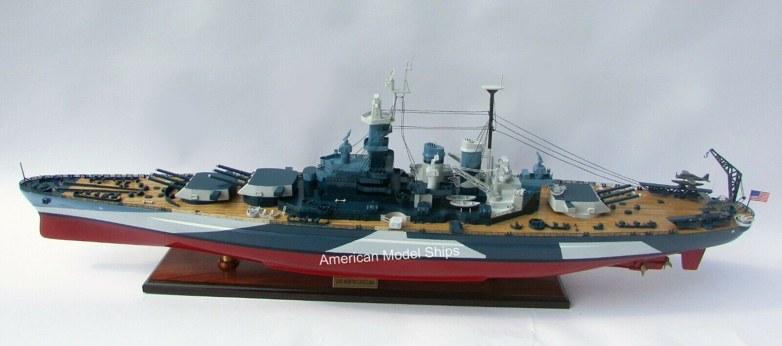 USS North Carolina (BB-55) Battleship Model 39