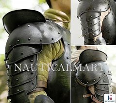 NauticalMart Larp Giant Dark Warrior Pauldrons Armor Costume