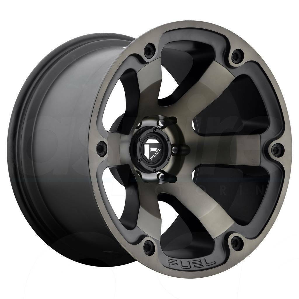 One 20x10 Fuel D564 Beast 5x5.5/5x139.7 -18 Matte Black Tint Wheel Rim ...