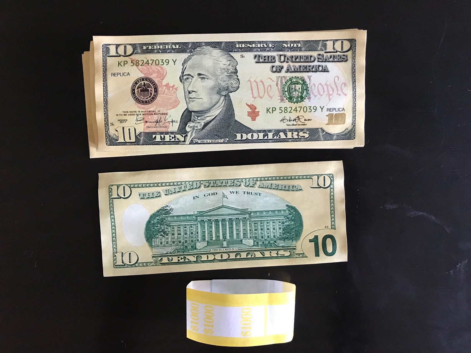 replica money