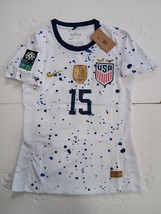 Megan Rapinoe USA USWNT 2023 World Cup Stadium White Home Womens Soccer ... - $80.00+