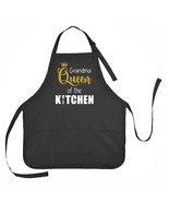 Grandma Queen of the Kitchen Apron, Grandma Queen of the Kitchen Gift - $18.95+