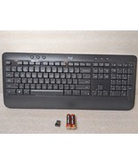 Logitech MK540 Full-size Advanced Wireless Scissor Keyboard + USB Dongle - $19.99