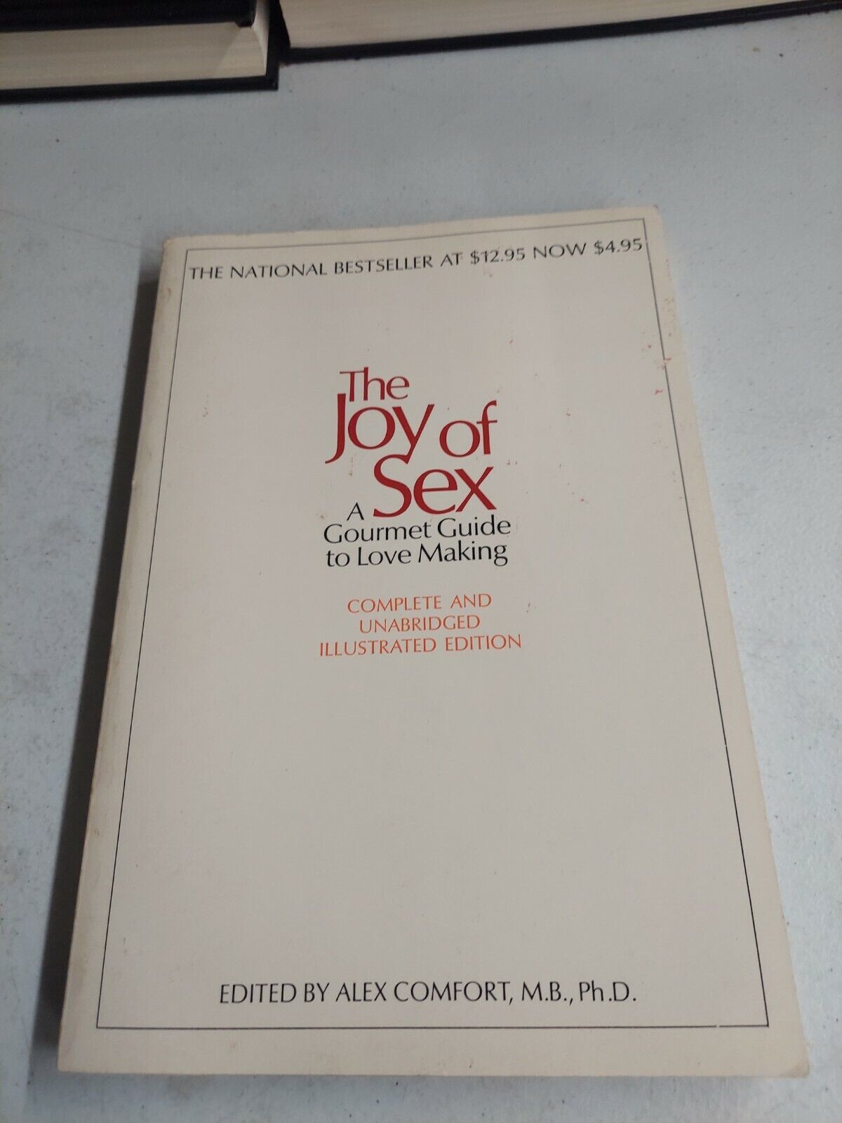 Vintage The Joy Of Sex Book A Complete Gourmet Guide To Love Making 1972 Books 3876