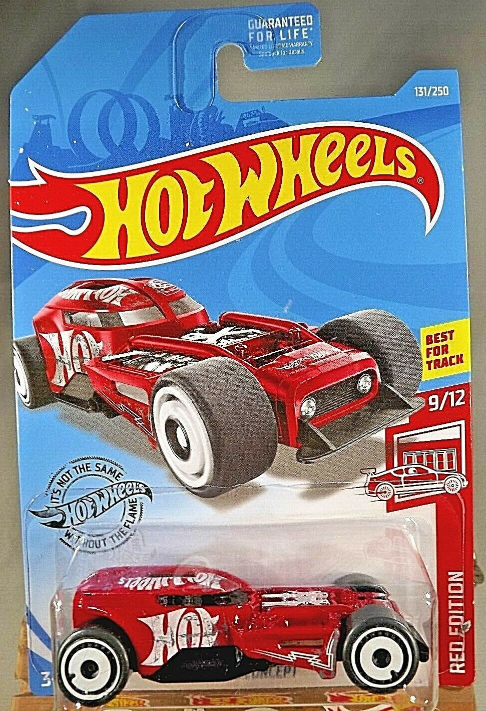 2019 Hot Wheels Target Exclusive 131 Red Edition 9/12 HW50 CONCEPT Red