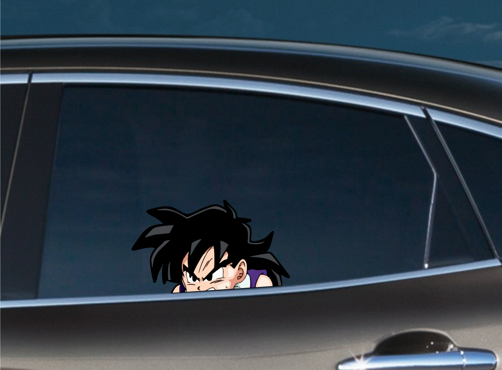 Kid Gohan Car Bumper Window Decal Anime Stickers cartoon decals Dragon Ball Z