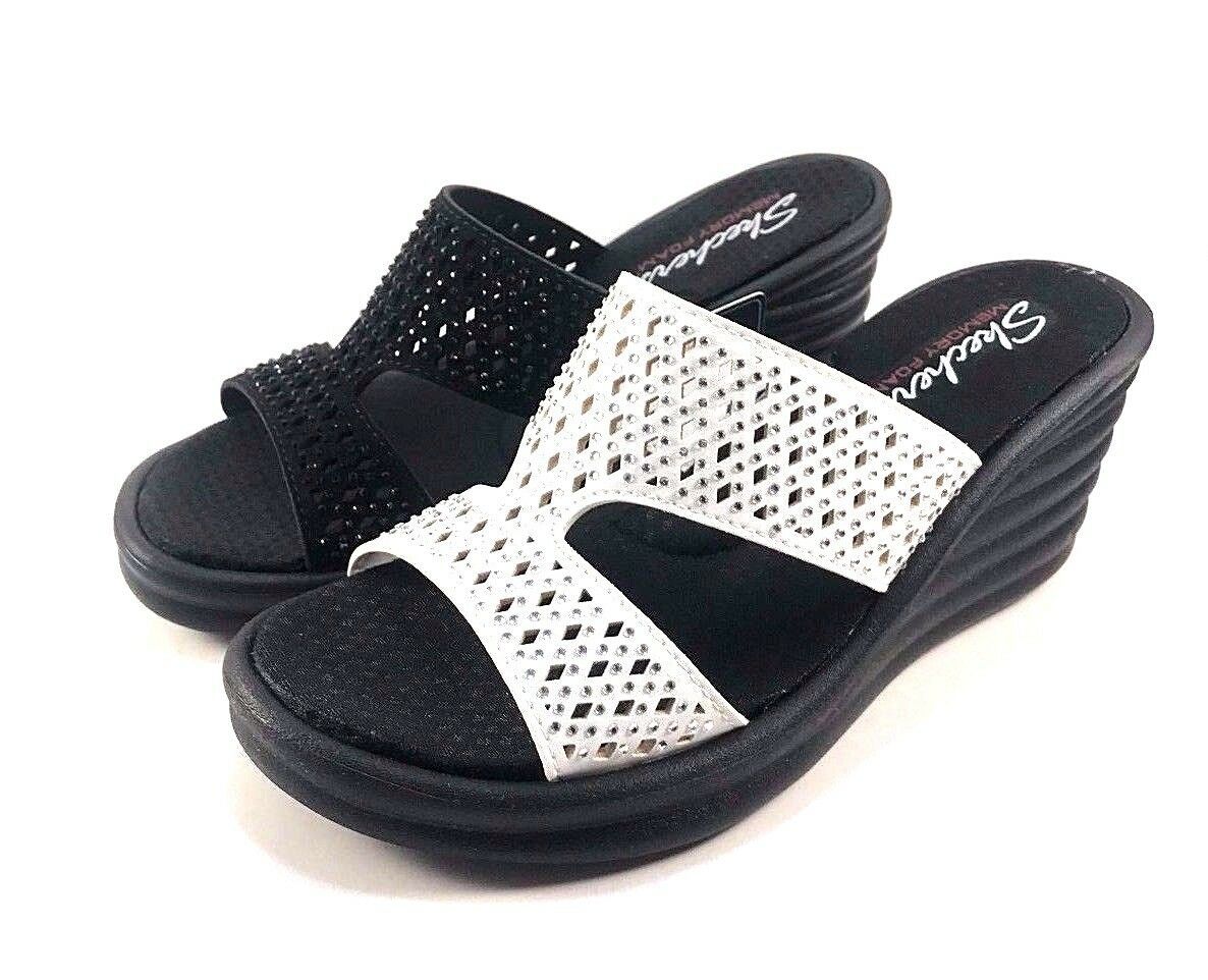 skechers memory foam wedges