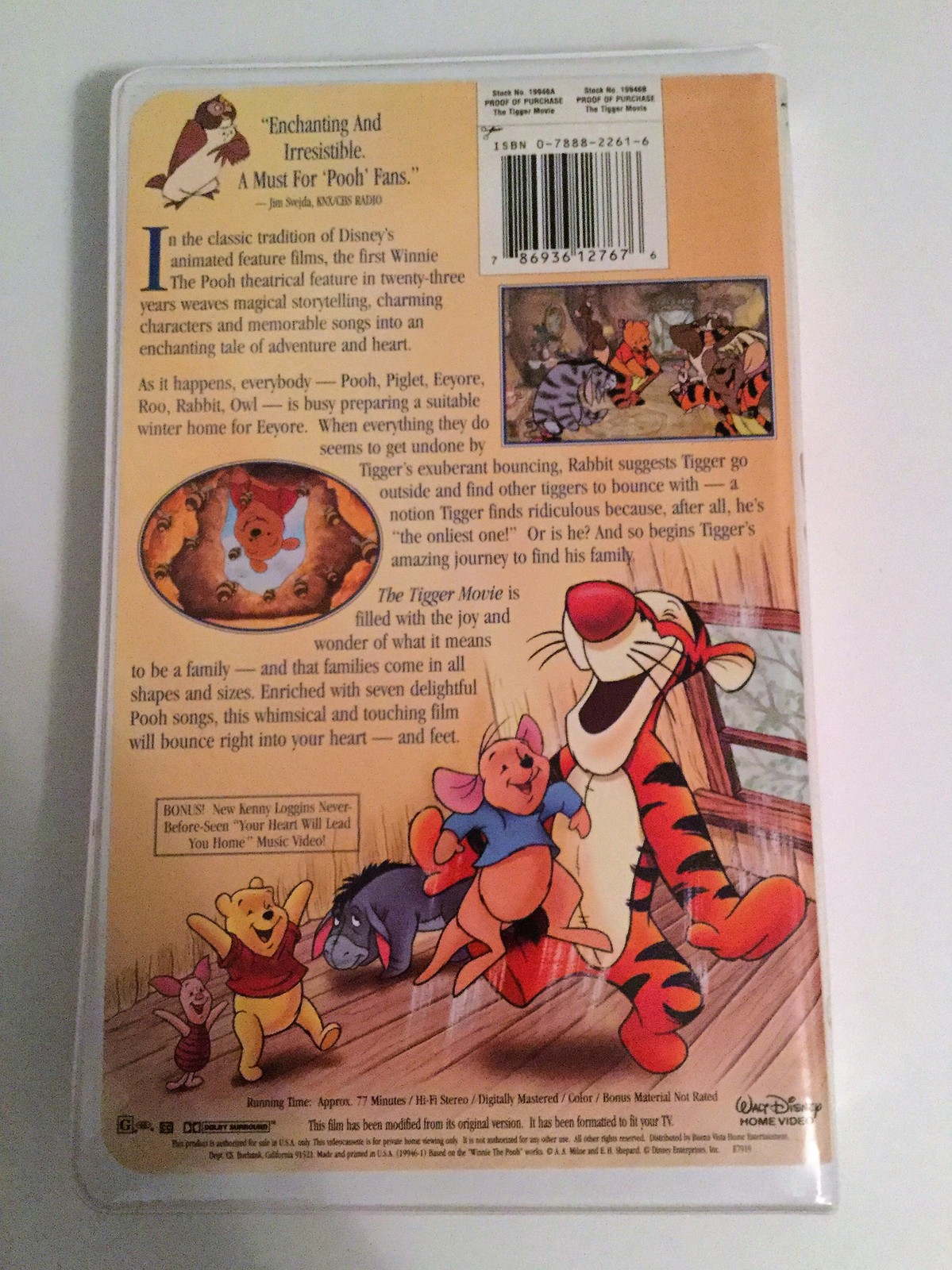 The Tigger Movie Vhs Tape Walt Disney Home Grelly Usa - vrogue.co