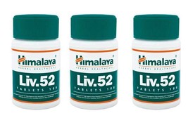 3 packs X Himalaya Herbals Liv.52 100 Tablets FREE SHIP - $23.51