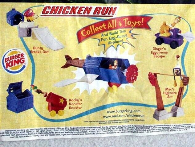 chicken run soft toys