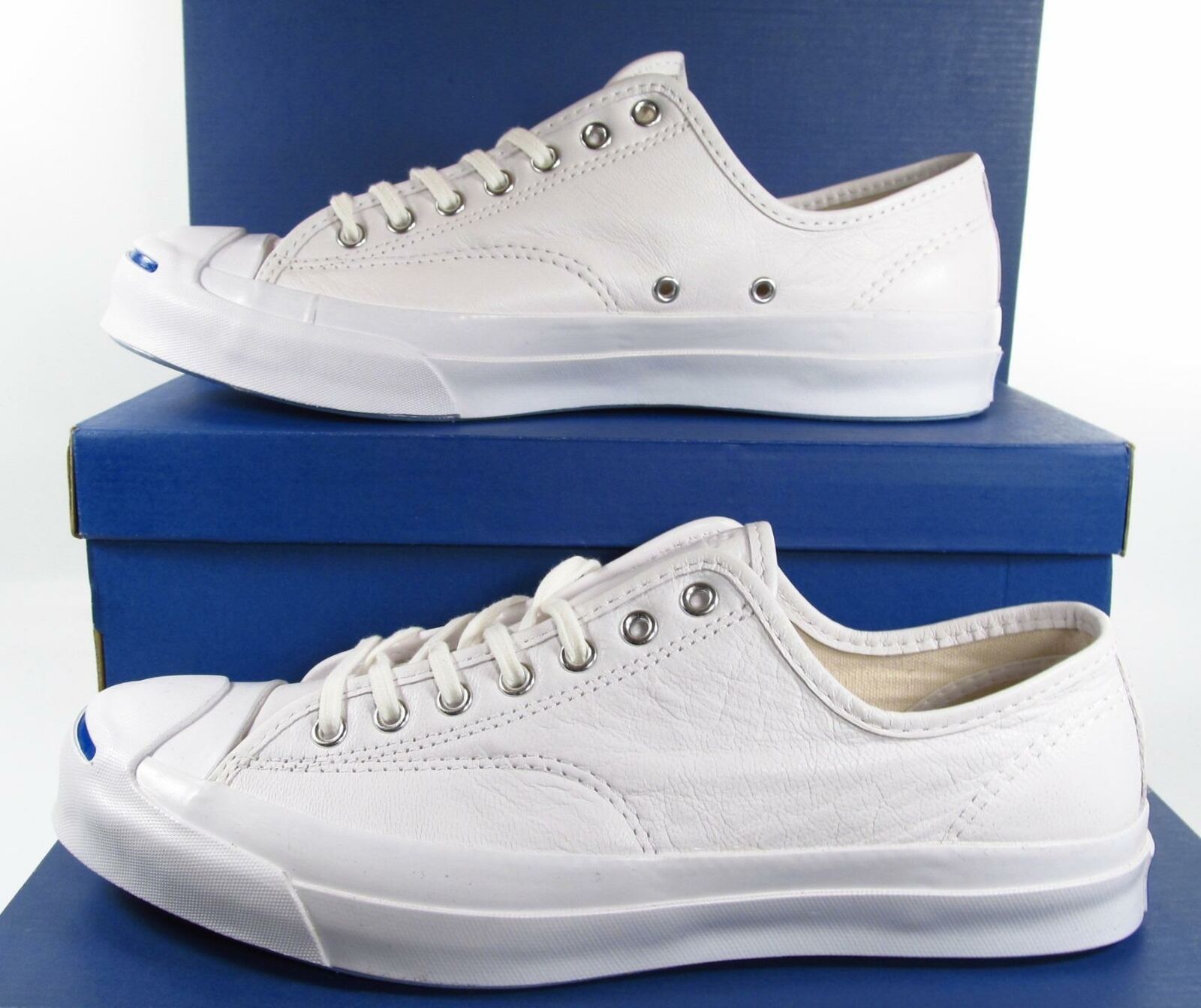 Converse Jack Purcell JP Signature Series Ox WHITE Leather 149909C (Men's 13) - Casual