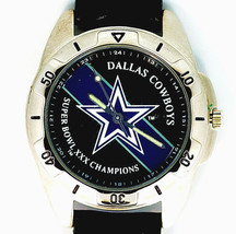 Dallas Cowboys Super Bowl XXX Fossil Vintage New Unworn Leather Band Watch! $129 - $128.85