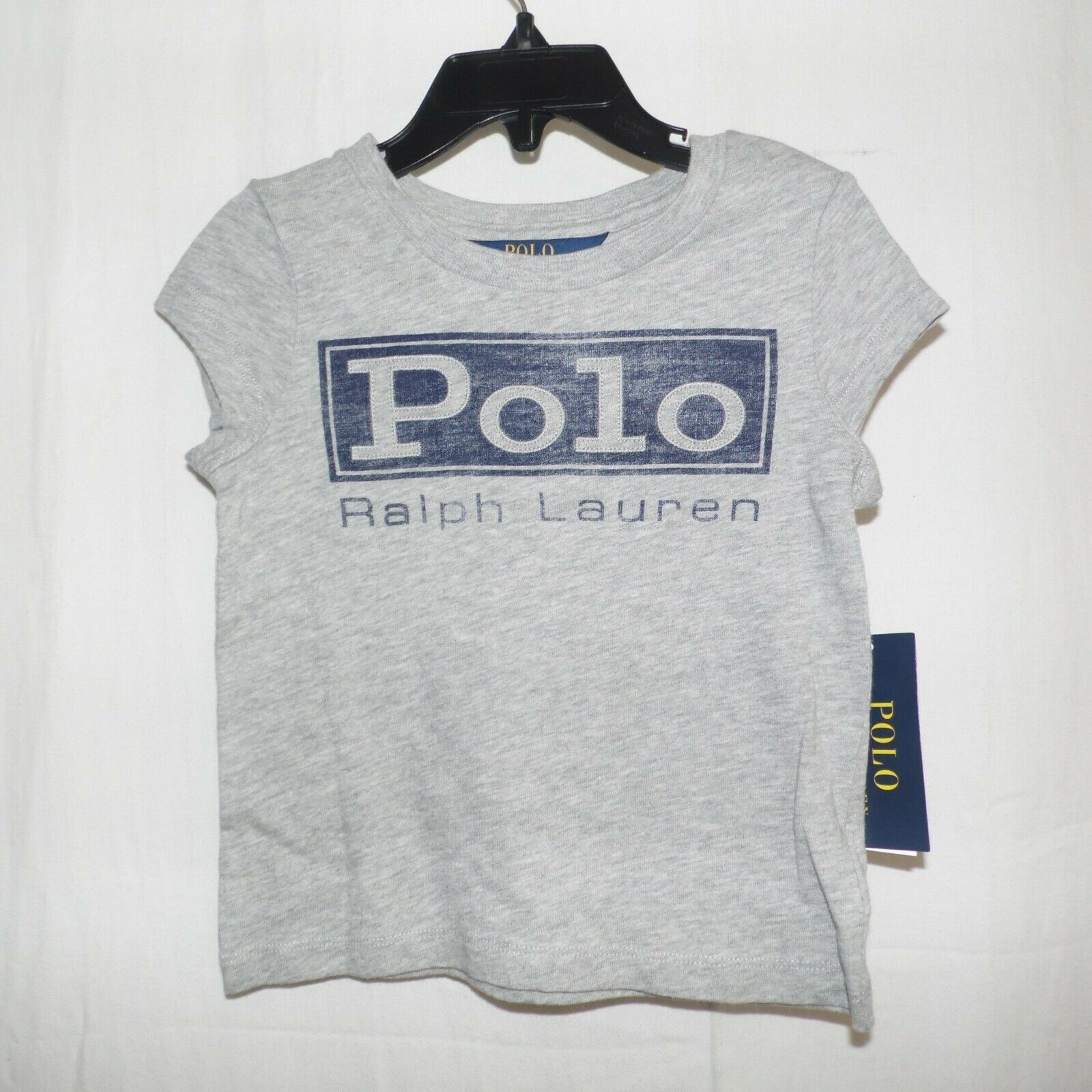 Polo Ralph Lauren Gray T-shirt Girls 3 3T - Tops & T-Shirts