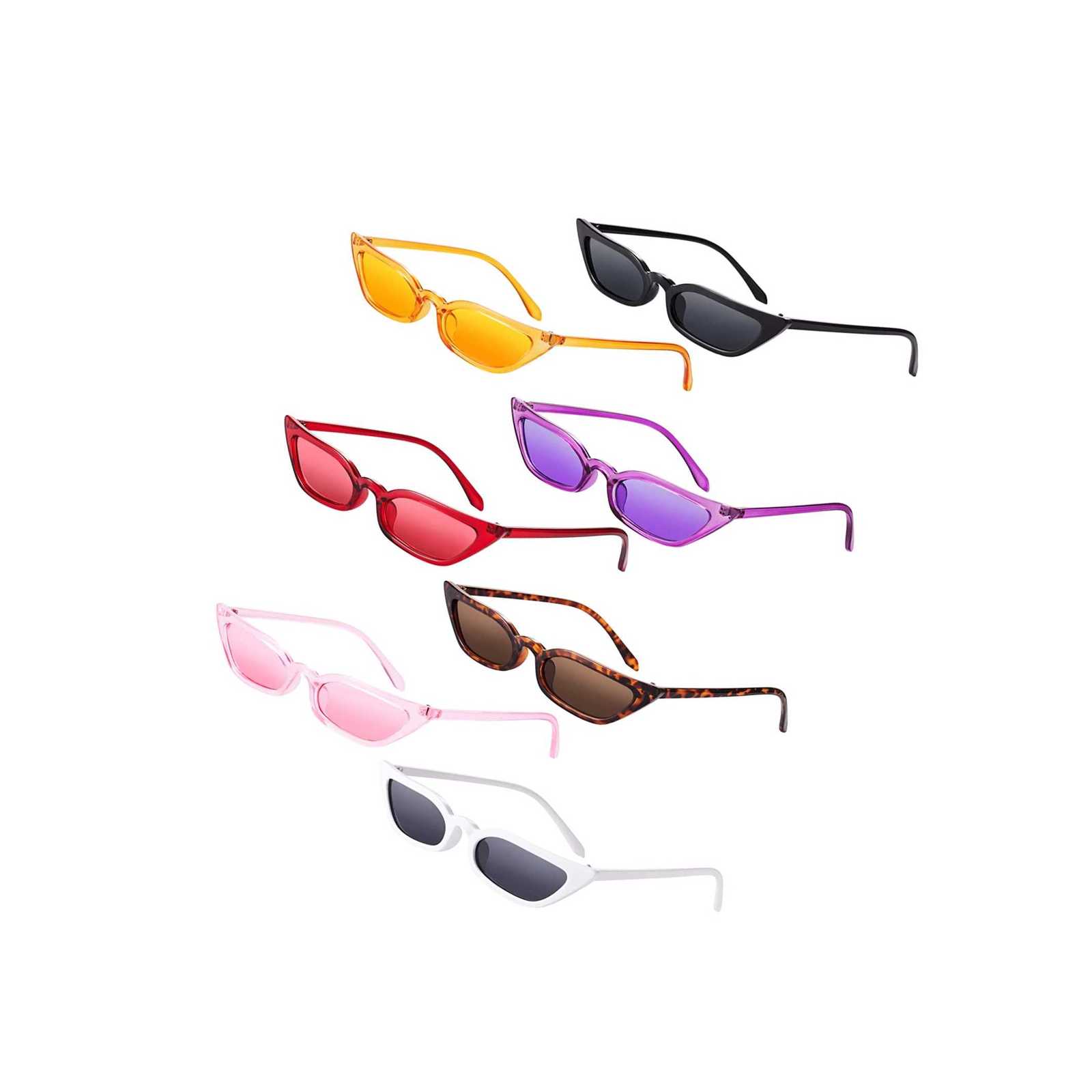 Retro Small Cat Eye Sunglasses Vinta Square Shade Women Cute Cat Eye Eyewear
