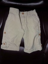 Janie and Jack Boy&#39;s Striped Roll-Up Summer Pants Shorts Size 6/12 Month... - $22.00