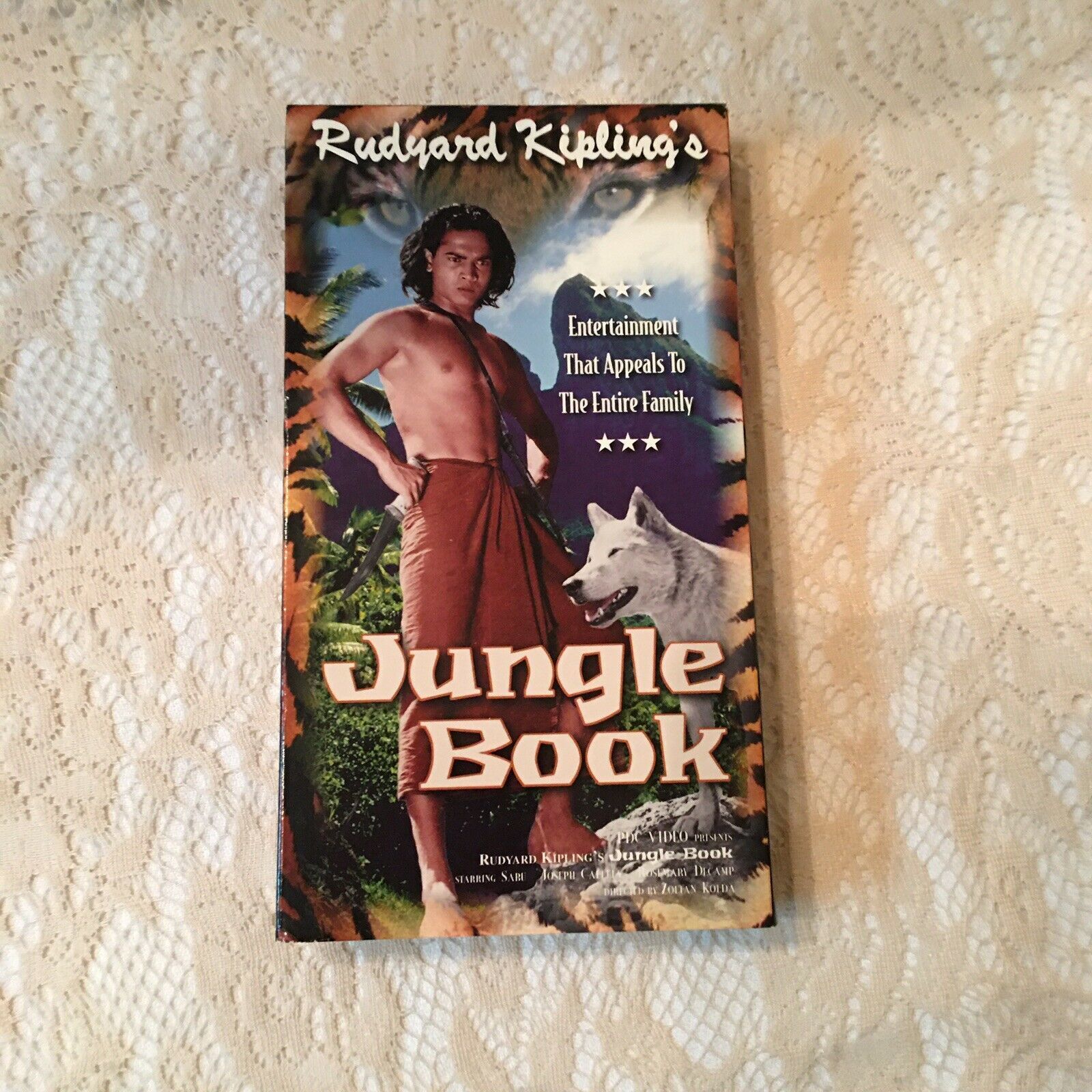 rudyard kipling's the jungle book 1994 vhs