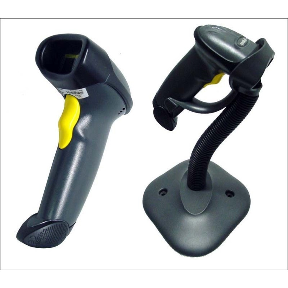 Motorola Symbol LS 2208 BarCode Scanner HandHeld 100 Scanner With Stand