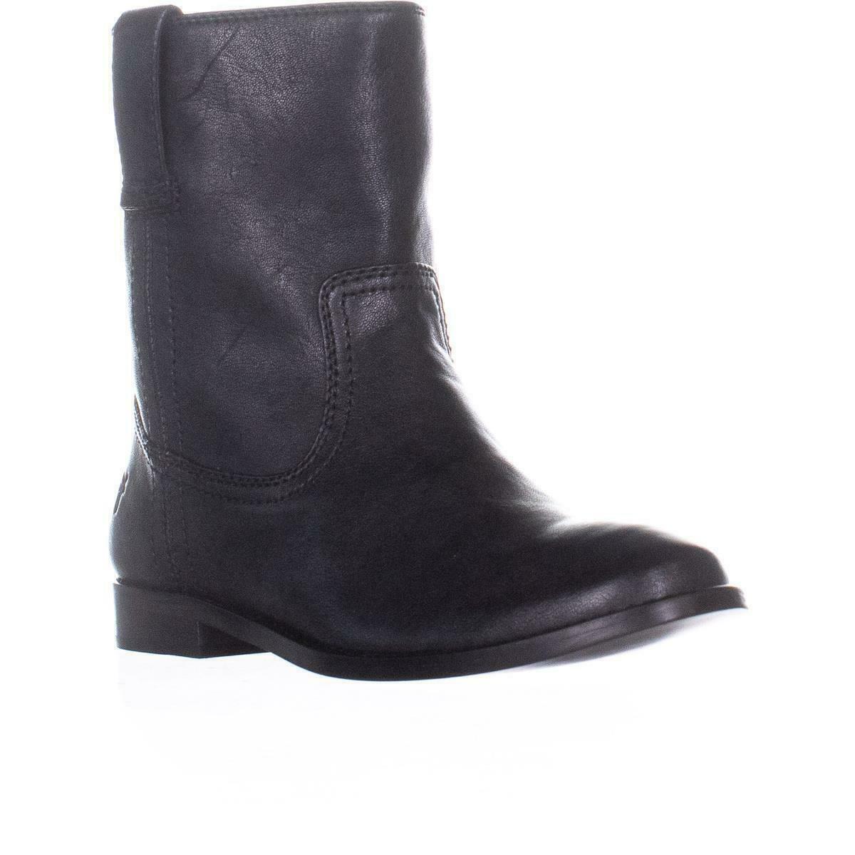 frye anna short leather boot