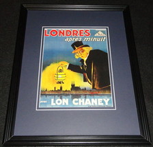 London After Midnight Framed 11x14 Poster Display Official Repro Lon Chaney B