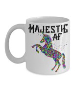 Majestic AF Mug Unicorn Cup Coffee Gift Idea Mom Wife Girlfriend Ceramic... - £11.78 GBP+
