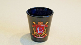 St. Louis Cardinals Black with Red Gold Design 2 1/4" Shot Glass - $9.85