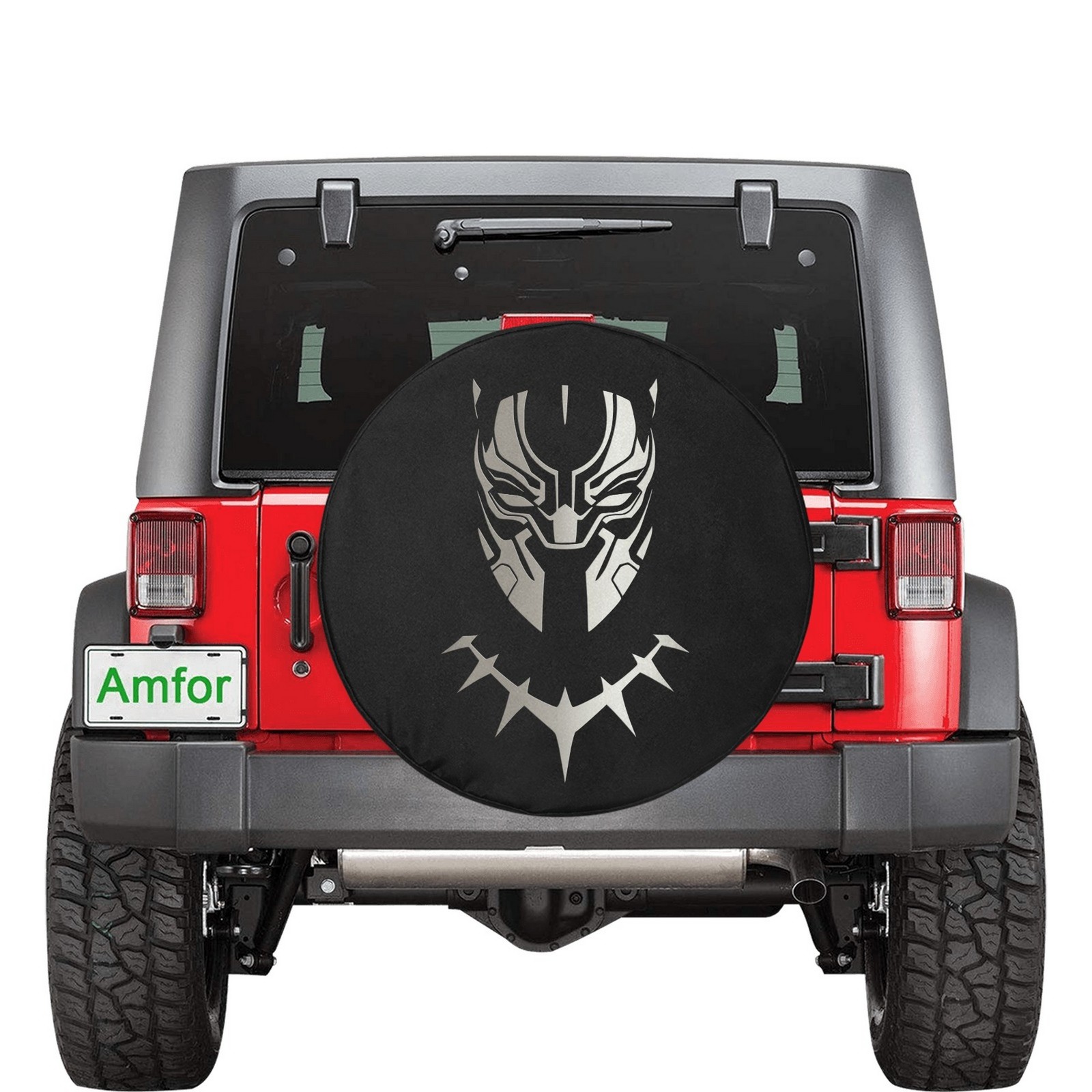 Black Panther Spare Tire Cover
