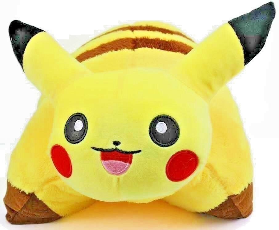 Pokemon Pikachu Pillow Pet Cushion Monster 16 inch Plush Toy NEW