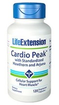 2X $22 Life Extension Cardio Peak Standardized Hawthorn 120 veg caps image 1