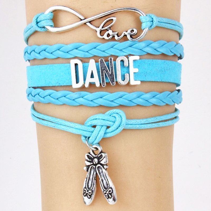 Dance Bracelet Customize Sports dancer shoes bracelet ballerina ballet