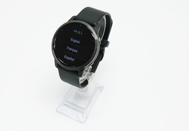 Garmin Venu 2 GPS Smartwatch 45mm Slate Bezel with Black Case 010-02430-01 image 2