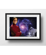 Carl Sagan Scientist Portrait Poster - $14.85+