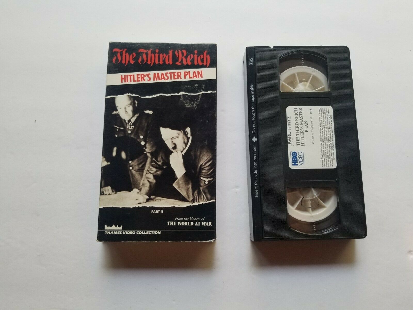 The Third Reich - Hitler's Master Plan (VHS, 1975 Thames) - VHS Tapes