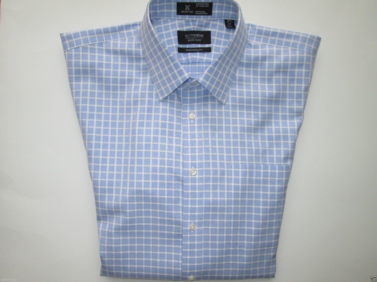 nordstrom smartcare pinpoint dress shirt